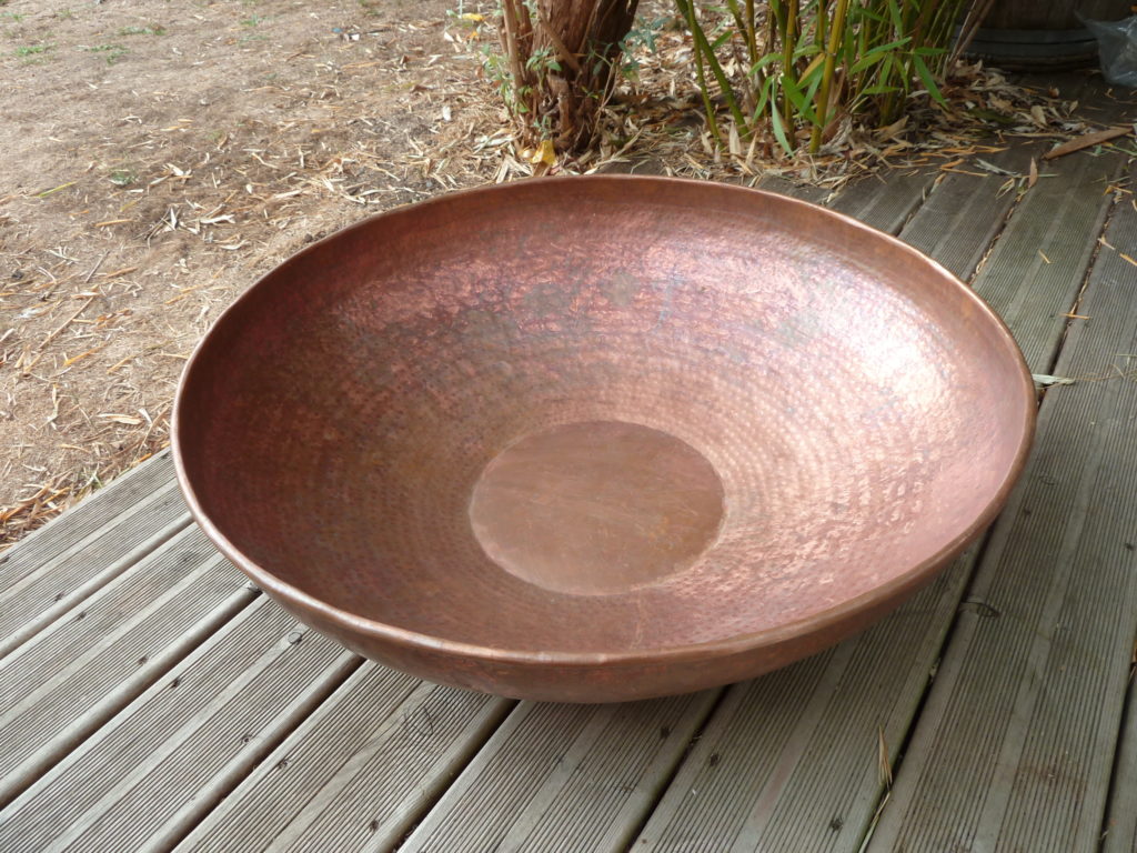 large water harvesting bowl